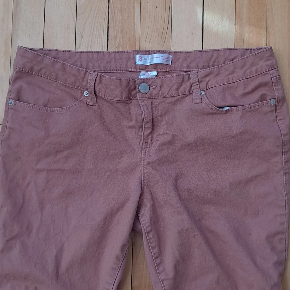 No Boundries dusty rose🌹 skinny jeans size 17 - Picture 3 of 7